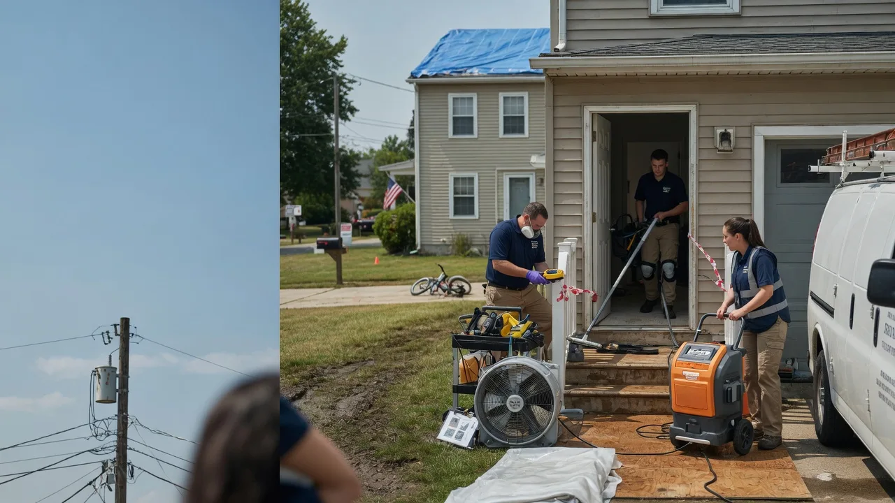 Water Damage Repair in Ashley, OH near me